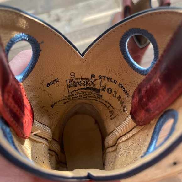 Kids Ostrich Skin Cowboy Boots - Picture 8 of 8